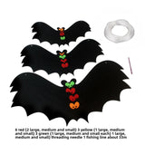 Halloween flag hanging ornaments  Halloween Felt Bat Hanging Decoration – Spooky Party Decor