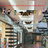 Halloween flag hanging ornaments Simple Cartoon Decorative Banner – Halloween Shop & Corridor Decoration