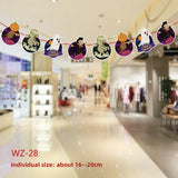 Halloween flag hanging ornaments Simple Cartoon Decorative Banner – Halloween Shop & Corridor Decoration