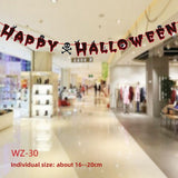 Halloween flag hanging ornaments Simple Cartoon Decorative Banner – Halloween Shop & Corridor Decoration