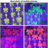 Themed Party  Supplies Fluorescent Macaron Bow Fringe Curtain