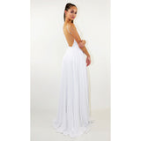 Bohemian Chic Wedding Dress Sleeveless Camisole Gown Dress