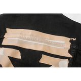 Arrow Denim Jacket Jean Coat Ow Tape Arrow Men And Women Couple Denim Jacket Coat Owt