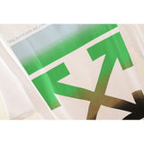Gradient Arrow Men'S And Women'S High Street Tshirt Men'S Casual Fashion Owt