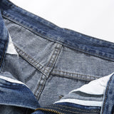 Jeans Men's plus Size Retro Sports Trousers Baggy Straight Trousers Trousers Men's Denim Pants