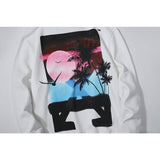 Coconut Arrow 3d Printed Cotton Pullover Hooded Sweater