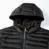 Doudoune Autumn and Winter Large Size Men's Hooded Cotton-Padded Jacket Lightweight Coat