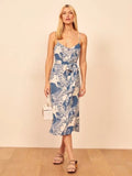 Kendall Jenner Wedding Guest Dress Printed V-neck Bandage