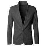 Men Casual Jacket Slim Coat Men's Clothing Casual Suit Jacket Fashion Slim Suit Suit