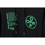 Arrow Print Men'S And Women'S Hooded Sweater