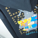 Sesame Street Cartoon Coat Loose Hooded Sweater