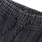 Patchwork Jeans Men's plus Size Retro Sports Trousers Elastic Waist Straight Contrast Color Trousers Men's Men Denim Pants