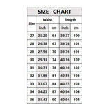 Men Summer Jeans Spring Slim-Fitting Stretch Skinny Jeans Large Size Retro Sports Trousers Men