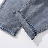 Jeans Men's plus Size Retro Sports Trousers Baggy Straight Trousers Trousers Men's Denim Pants