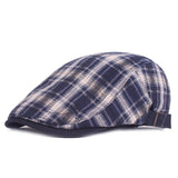 Scally Cap Checked Cloth Peaked Cap