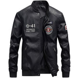 Urban Leather Jacket Spring and Autumn PU Leather Jacket Fashion Casual Leather Coat Motorcycle Clothing