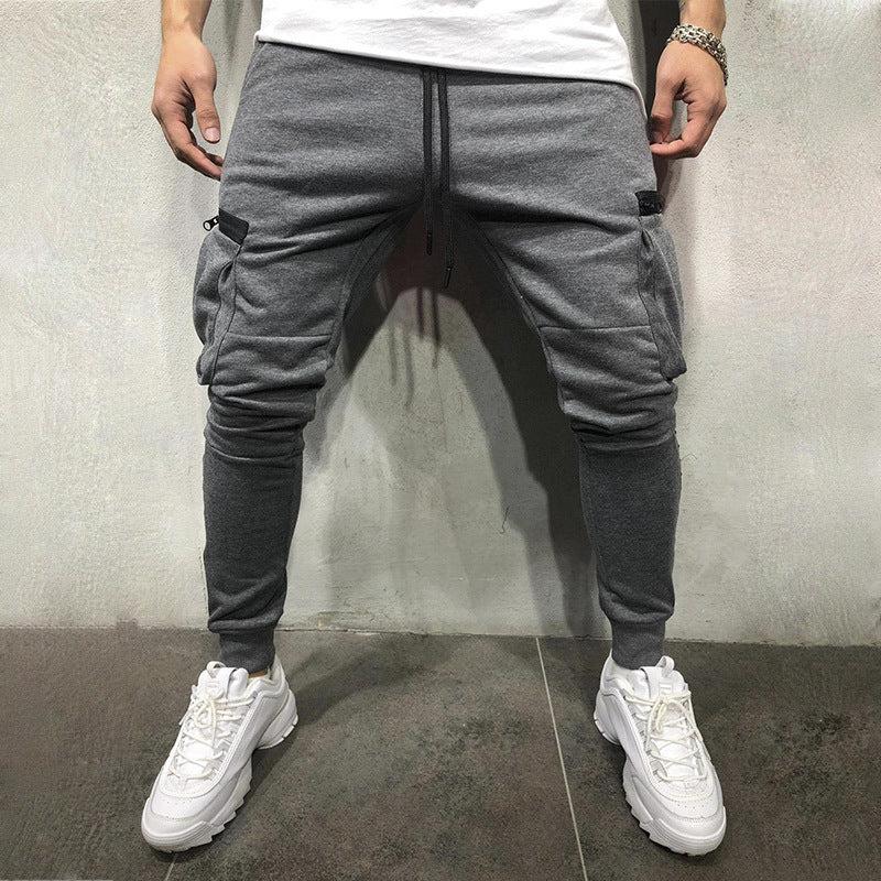Spring and Autumn Casual Pants Loose Large Size Retro Sports Trousers Men's Jogger Pants Men Sports Pant