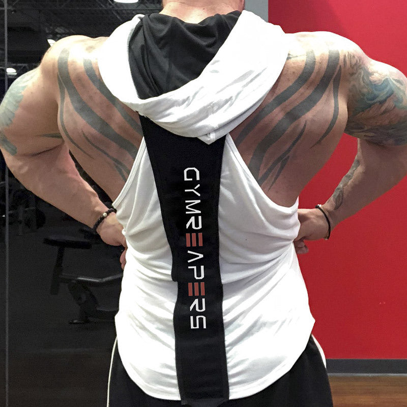 Muscle Men's Sports Vest plus Size Loose Color Outdoor Running Training Workout Clothes Men Vest