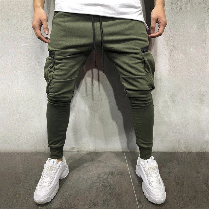 Spring and Autumn Casual Pants Loose Large Size Retro Sports Trousers Men's Jogger Pants Men Sports Pant