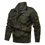 Tactics Style Men Outdoor Windproof Coat Men Casual Jacket Spring and Autumn Men's Jacket Casual Coat Pure Cotton Workwear plus Size Men's Clothing
