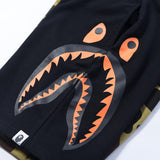 A Ape Print Shorts Color Matching Camouflage Color Printing Cotton Shorts Men's Summer Shorts