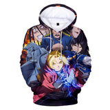 Anime Hoodie Hoodies Pullover Cosplay Costume 3D Printed Hood Sweater for Men and Women