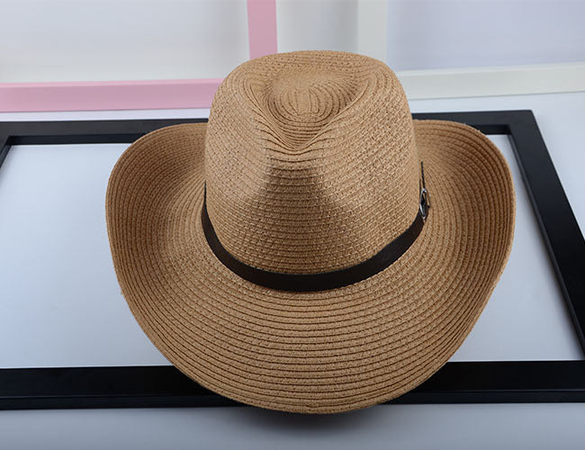 Bullhide Denim Hat Beach Hat Straw Hat Denim Fishing Hat Wide Brim Hat Summer Sun Hat Men's Top Hat