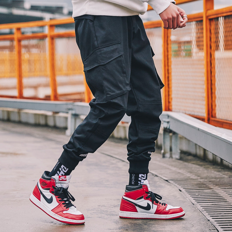 Autumn Summer Menswear Sports Bottoms Retro Large Size Loose Camouflage Men's Pants Men Cargo Pant