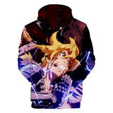 Anime Hoodie Hoodies Pullover Cosplay Costume 3D Printed Hood Sweater for Men and Women