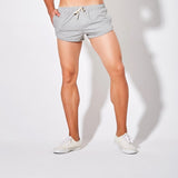 5 Inch Inseam Shorts Cotton Shorts Men's Fitness Squat Shorts Running Pants