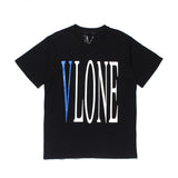 V Lone T Shirt Summer Men's Big V Python Printed Men's Casual Short-Sleeved T-shirt