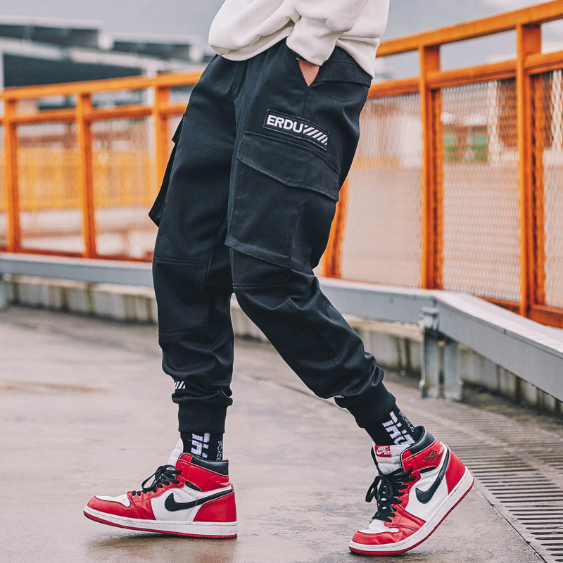 Autumn Summer Menswear Sports Bottoms Retro Large Size Loose Camouflage Men's Pants Men Cargo Pant