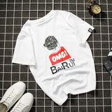 Anime Tshirts Aesthetic Men's Shirt Short Sleeve Summer Clothes T-shirt Loose plus Size Print