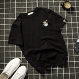 Anime Tshirts Aesthetic Men's Shirt Short Sleeve Summer Clothes T-shirt Loose plus Size Print