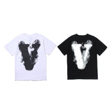 V Lone T Shirt Vlone No Smokingt-shirt Loose Short Sleeve T-shirt Male and Female Couples Wear
