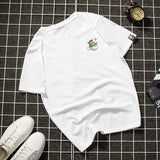 Anime Tshirts Aesthetic Men's Shirt Short Sleeve Summer Clothes T-shirt Loose plus Size Print