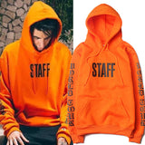 Kanye West Hoodie Big Talker Biber Fog Style KIRIN Sleeve Letter Printed Hoodie Hoodie