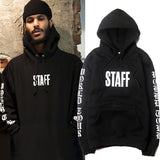 Kanye West Hoodie Big Talker Biber Fog Style KIRIN Sleeve Letter Printed Hoodie Hoodie