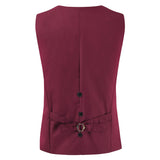 Mens Dress Vests Business Waistcoat Spring Men's Suit Vest