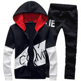 Men's Spring Clothing Cover Daily plus Size Exercise Casual Men's Clothes Men's Sport Suit Slim Trendy Men Spring Hoodie