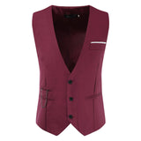 Mens Dress Vests Business Waistcoat Spring Men's Suit Vest