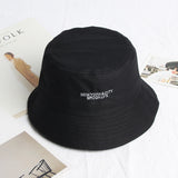 Yankee Bucket Hat Fisherman Black and White Sun Hat Spring and Summer Fashion Bucket Hat