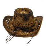 Wester Hats Beach Hat Straw Cowboy Hat Top Hat Sun Protection Sun Hat