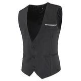 Mens Dress Vests Business Waistcoat Spring Men's Suit Vest