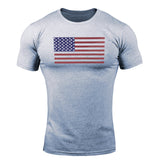 Tactics Style T Shirt for Men Sports T-shirt Men's Summer round Neck Training Sports Short Sleeve