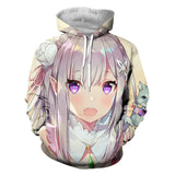 Anime Hoodie Hoodies Pullover Cosplay Costume Men's 3D Digital Printing Hoodie Hoodie plus Size Coat