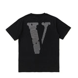 Vlone T shirt Juice WRLD Men's Personality Fashion Non-Mainstream Short-Sleeved T-shirt