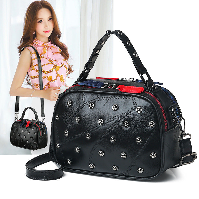 Small Bag Shoulder Messenger Bag All-Match Small Black Bag