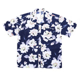 Men Beach Shirts Hawaiian Short Sleeve Printed Men's Beach Loose Large Size Vacation Travel Shirt