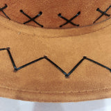 Bullhide Denim Hat Faux Suede Western Cowboy Hat Knight's Cap
